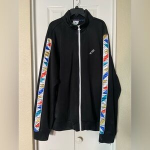LRG Plus Size 3X Jacket with Multicolor Trim